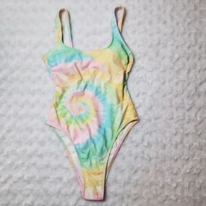 Stoney Clover Lane x Target XXS tie dye swimsuit